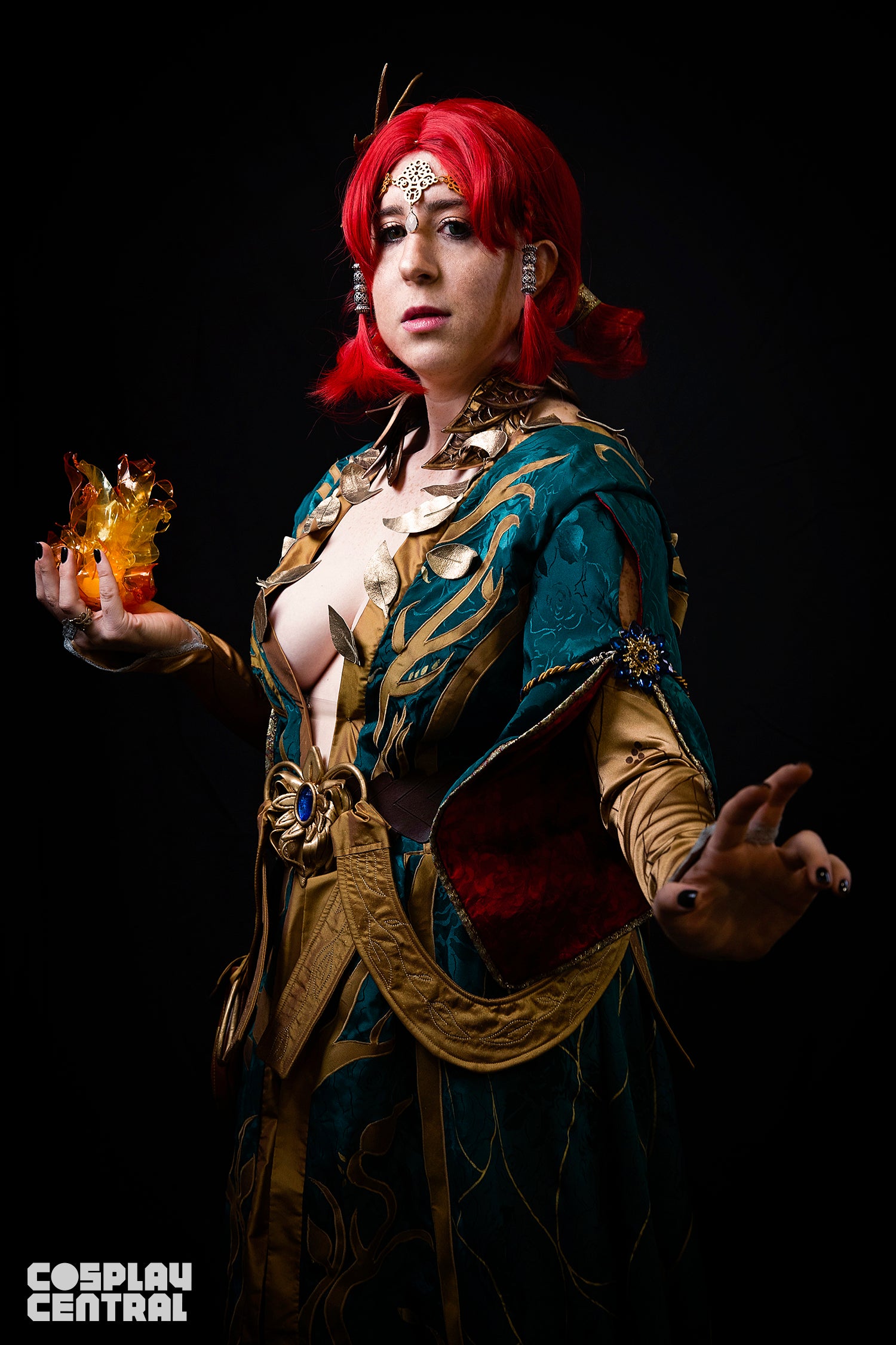 Cornetto Cosplay as Triss Merigold from The Witcher 3: Wild Hunt video game.